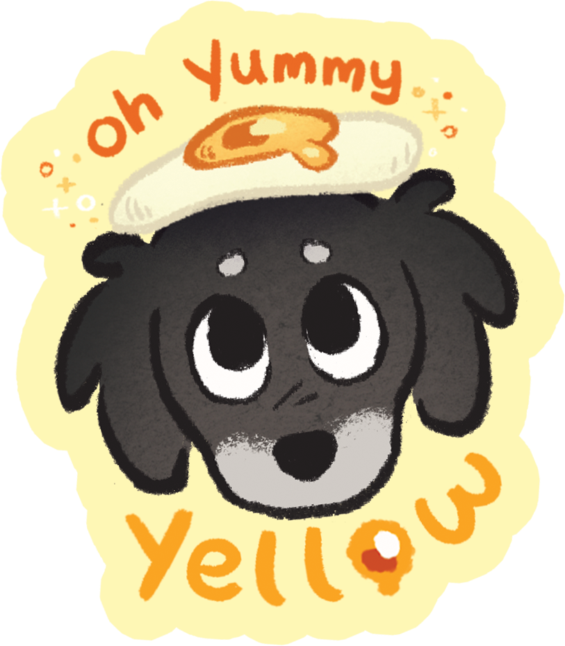Vinyl Sticker - Yummy Yellow