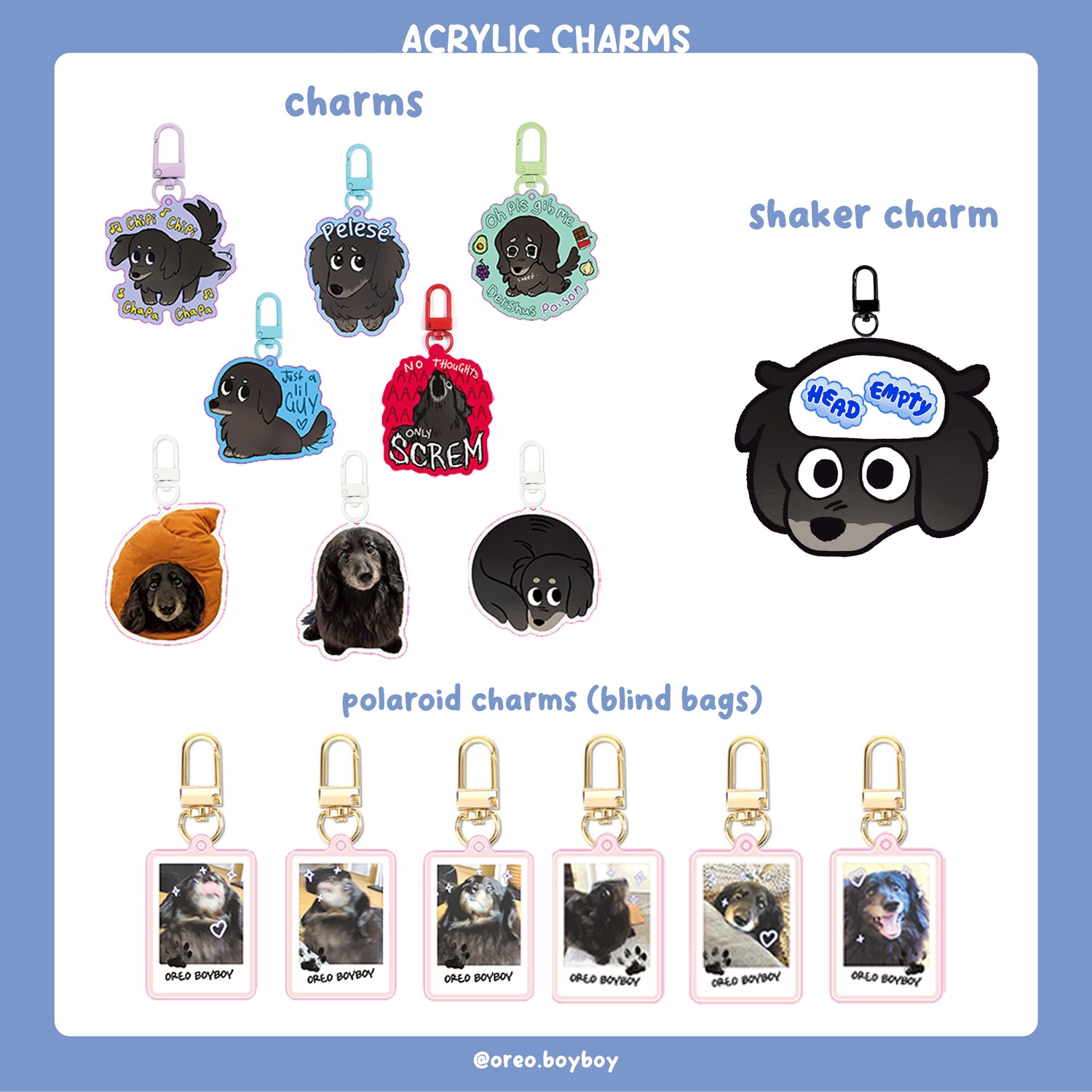 Acrylic Charms