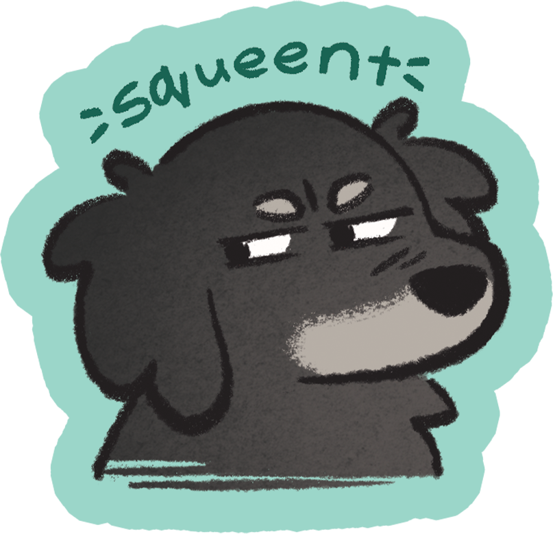 Vinyl Sticker - squint