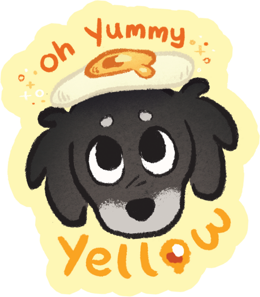 Vinyl Sticker - Yummy Yellow
