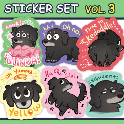 Sticker Pack - VOLUME 3 (6x Stickers)