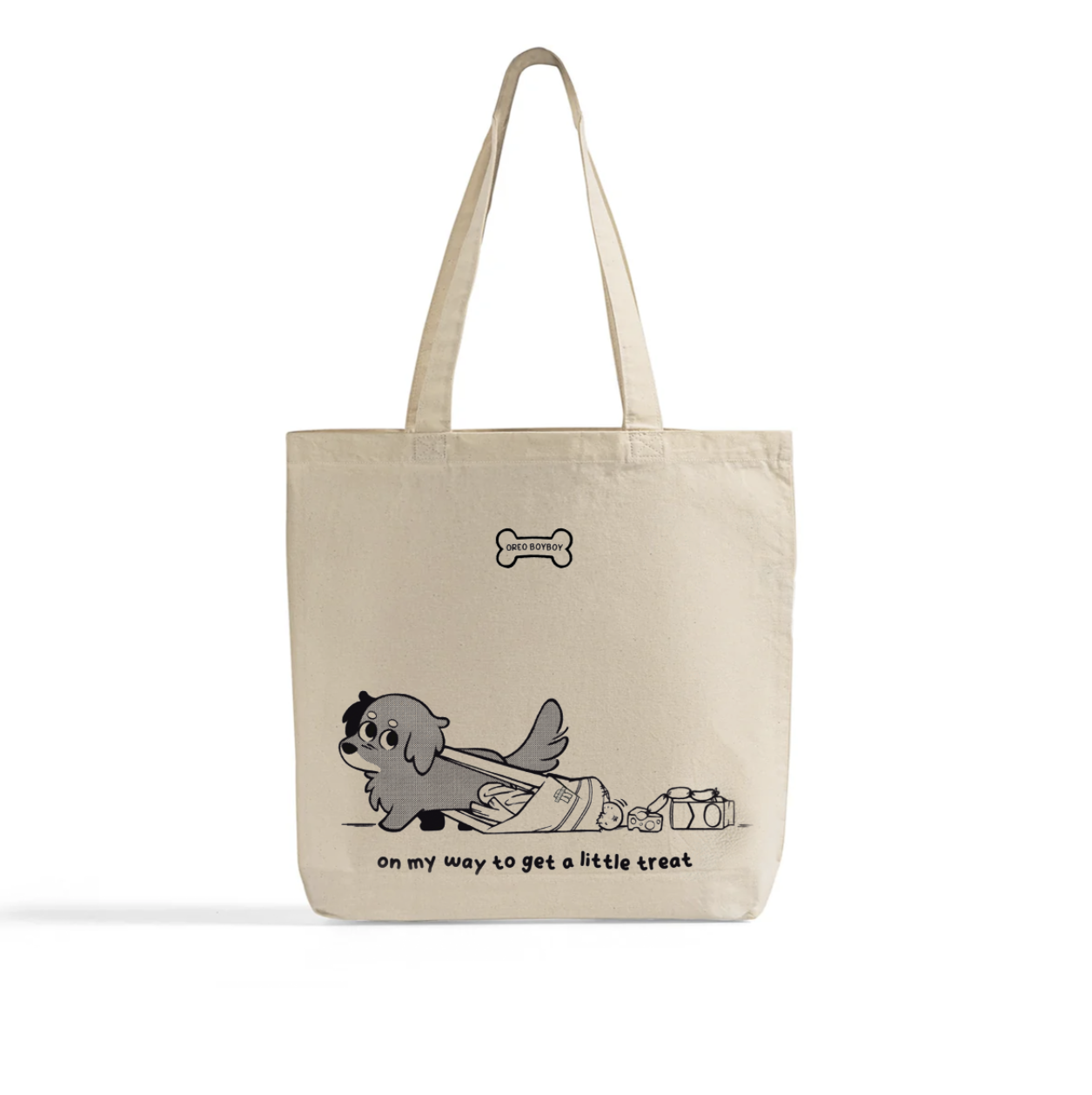 Tote Bag - 'on my way to get a little treat'