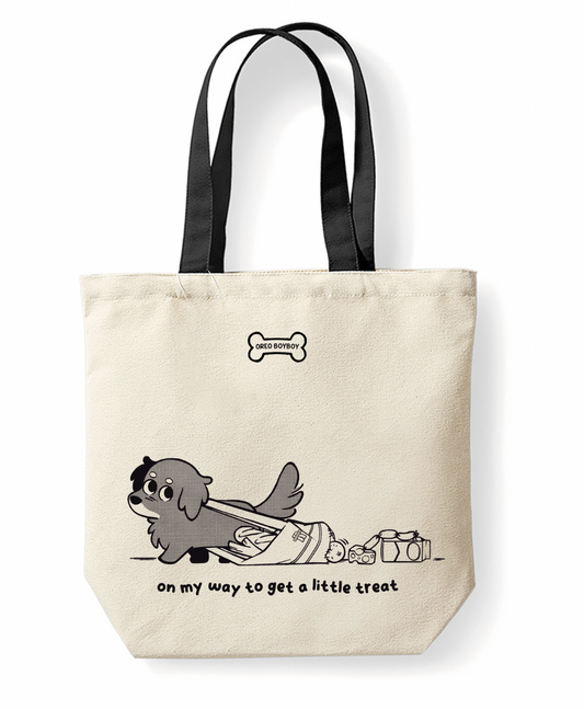 Tote Bag - 'on my way to get a little treat'